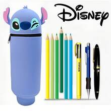 Stitch Backpack Stationery Silicone Pencil Case Small Gift Stationery Box Stitch Pencil Holder - Stitch - View 5