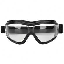 Gafas para niños, antivaho, a prueba de arena, a prueba de polvo, impermeables, adecuadas para niños y niños, a prueba de viento, a prueba de polvo y a prueba de viento para ciclismo. - Negro - Ver 4