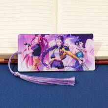 Mattel 韩流女团主题亚克力流苏书签，文学爱好者礼物 - 彩色 - 查看 8