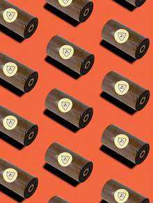 Coffee Scented Outdoor Dog Walking Poop Bag Refill, Thick Leak-Proof Pet Waste Dispenser, Material - Brown - View 5