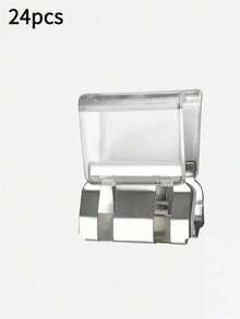 2/4/6/12pcs Invisible Pant Hem Clips, Non-Slip Pant Leg Fixers, Seamless Pant Hem Clips, Non-Slip Shoe Shaper Tools, Ideal For DIY Clothing - Multicolor - View 15