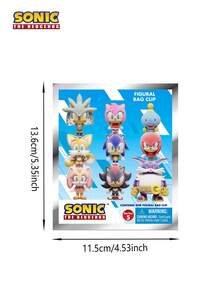 Sega 1pc  Official 3D Anime Character Series - 1pc Mystery Bagged Keychain Clip, Random  Or Tails Character, Suitable For Mother And Friend Anniversary, Christmas, Halloween Gifts - Multicolor - View 4