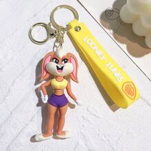 Warner Bros Classic Bugs Bunny Cartoon Keychain Cute And Funny Keychain Pendant Car Keychain Gift For Best Friend - Multicolor - View 17