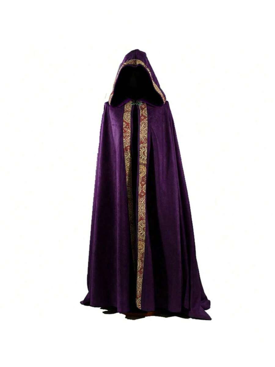 Men Cosplay Clothing - Purple - View 1