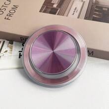 Soporte magnético para teléfono con diseño de patrón de CD Aurora, soporte adhesivo expandible para escritorio con MagSafe - Multicolor - Ver 14