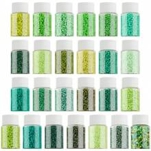 Bộ 1100 hạt nhựa dẻo 2.6mm, thích hợp để tự làm trang sức sáng tạo, vòng tay, mặt dây chuyền, đồ trang trí, món quà hoàn hảo cho người thích nung chảy hạt nhựa Perler. - đánh vần doudou - Xem 10