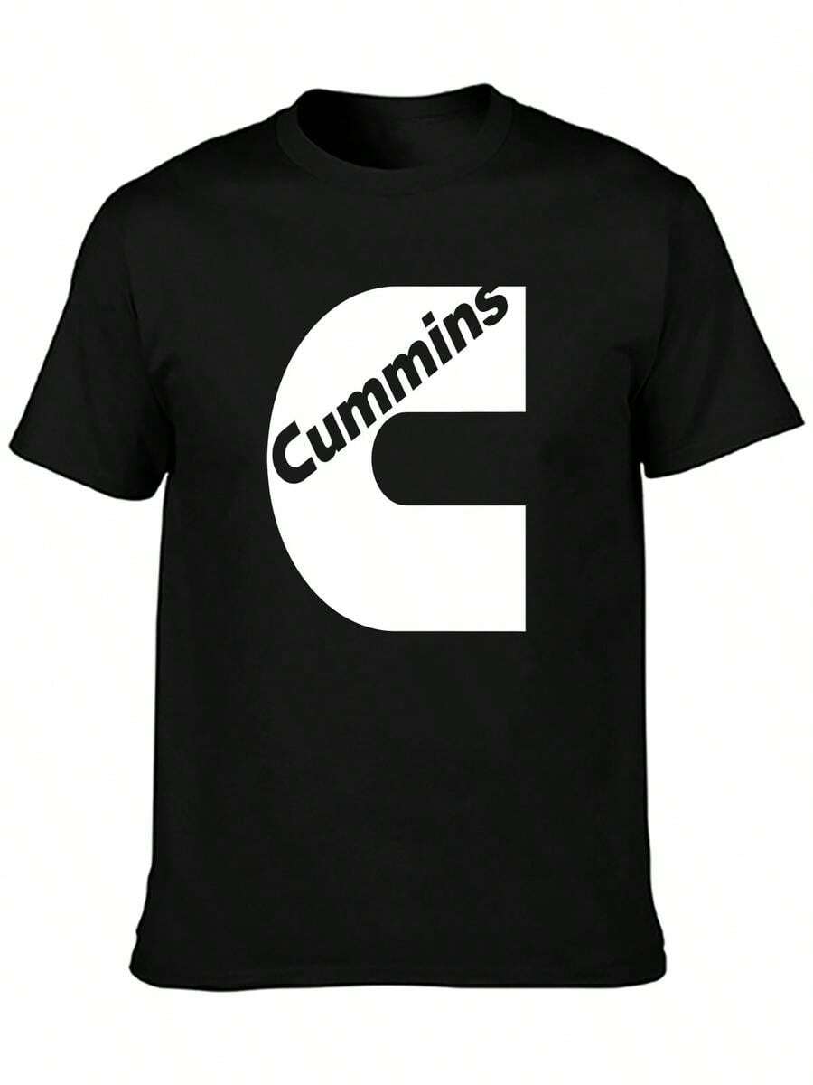 Cummins White Tag Black T Shirt - Black - View 1