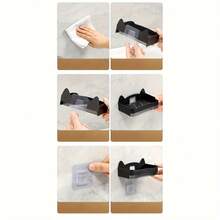 2个猫形皂碟，壁挂式双层沥水皂架，适用于家庭浴室 - 貓咪肥皂盒 - 查看 1