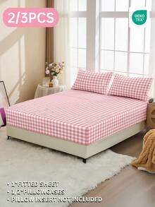 2/3pcs Bedding Set, Bedding, Mattress Protector, Bed Cover, Bed Sheet, Home Decor, Comfortable Home Textile, Breathable Anti-Pilling Mattress Protector, Soft & Skin-Friendly, Soft & Comfortable Bedroom Bedding, Fashionable Mattress Cover, Sofa Cover, Bed Sheet, King Size Bed Cover, Extra Large Bed Cover, Bed Sheet, Bed Sheet Set, Bed Cover - Multicolor - View 11