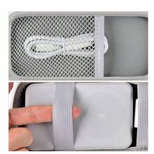 适用于 Anker 334 MagGo 移动电源（PowerCore 10K）、Anker Zolo 磁吸式 10000mAh 无线便携充电器支架的保护套，也适用于 633/622/621/321 5000mAh 快充移动电源 - 仅含保护套，男女通用，旅行必备，邮轮必备，度假必备，假日必备，旅行用品 - 白色 - 查看 4