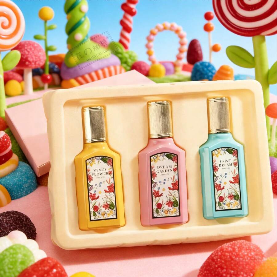 3pc/4pc Exquisite And Elegant Perfume Gift Set, Each Bottle Containing 1.01 Ounces. The Fragrance Is Long-Lasting, Providing 24 Hours Of Scent. Convenient To Carry And Suitable For All Occasions, It's The Perfect Gift For Your Loved Ones. - hương hoa - Xem 1