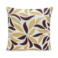1 Cushion Cover With Zipper 40x40 Collection 2024 Gorgeous - FLORAL - Khaki Arabesque - View 3