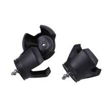 高尔夫球拾取器/夹子，橡胶和锌合金材质，高尔夫用品/配件，方便实用的高尔夫训练辅助工具 - 黑色 - 查看 11