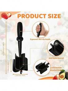 Multi-Function Meat Grinder With Heat-Resistant Nylon Handle, Can Mince Meat, Meat Mincer, Non-Stick Mixing Blade And Potato Masher, Kitchen Tool, Baking Tool, Home Cream Flour Baking Mixer, Whisk, Whisk Or Milk Mixer - Multicolor - View 8