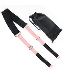 1pc Yoga Stretching Strap, For Splits Training, Dance Flexibility Resistance Band - Non-Slip Stretch Strap For Leg Stretching And Flexibility Improvement - Multicolor - View 10