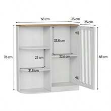 Storage Cabinets - White - View 11