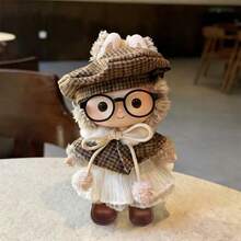 6.69英寸娃娃服装，Labobo可爱衣服，娃娃配件，17厘米套装，Labobo配件套装，适合第一代/第二代/第三代娃娃，生日礼物和节日礼物（不含娃娃） - 彩色 - 查看 10