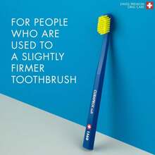 Curaprox CS 1560 Soft Toothbrush U2013 Firmer Brushing Experience | Gentle Plaque Removal For Adults | Single Pack, Random Color - trắng - Xem 2