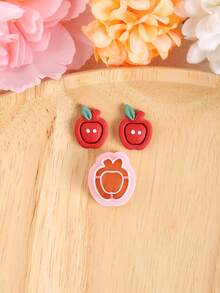 Childlike Style Polymer Clay Cutters, Cute Cartoon Shape Clay Cutter Molds For DIY Earring Jewelry Making, DIY Soft Pottery Pendant Earrings Tools, No Battery Needed - Clay Cutters - View 14