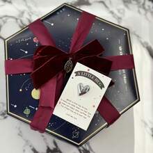 1/5pcs Shiny Heart Shaped Pocket Hug Card, Party Invitation, Motivational Gift For Family, Friends And Colleagues, Thanksgiving Card, Birthday Gift, Back To School, Easter, Mother's Day, Father's Day - Multicolor - View 6