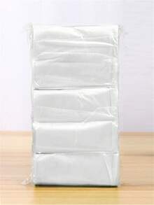 One Package (5 Rolls Of 100 Bags, Each 45cm X 50cm) Of Disposable Continuous Roll Thick Plastic Garbage Bags Are Suitable For Offices, Kitchens, Living Rooms, Classrooms, Hotels, Guesthouses And Restaurants. - Multicolor - View 8