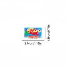 12/16Pcs Soft PVC Cartoon Ocean Animal Shoe Charms Set Compatible With Garden Sandals Sea Life Party Favor Gift - Multicolor - View 8