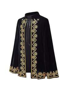 Men Cosplay Clothing - Black - View 2