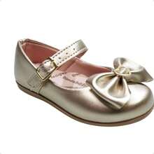 Girls' Ballet Flats, Sizes 20 To 34, Direct From The Factory. Christening Shoes. - 金色 - 查看 4