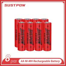SUSTPOW Batería NI-MH AA de 2600mAh/AAA de 960mAh de gran capacidad, se puede cargar hasta 1200 veces, vida útil estable y potente. Disponible en una variedad de especificaciones para usar en diversos dispositivos electrónicos. - Automóvil club británico - Ver 7