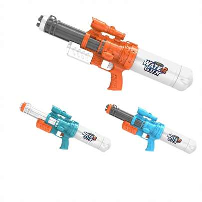 Estas elegantes pistolas de agua de juguete son la opción perfecta para fiestas y reuniones en la playa. También son un compañero de juegos ideal para niños y niñas durante las vacaciones de verano y un regalo ideal para estas fiestas.