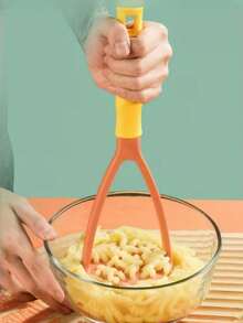 手动土豆捣碎器，实用软握土豆捣碎器，PP材质手动土豆捣碎器 - 彩色 - 查看 7