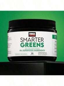 Bestseller!Force Factor Smarter Greens Daily Wellness Powder, Greens Superfood Powder To Support Gut Health, Bloating, & Digestion, With 40+ Superfoods, 125 Million CFUs Of Probiotics, Unflavored.Supplement Vitamin,Free Shipping. - 3 件商品 - 查看 8