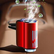 YAIUZGOO Intelligent Car Air Purifier With Fragrance Function, Car Air Freshener Diffuser, Compact Design, 3-Speed Adjustable Humidifying Aromatherapy Essential Oil Diffuser, Auto Accessories - A - View 10