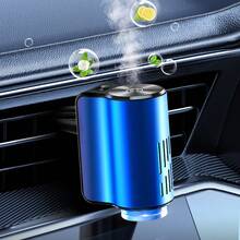 YAIUZGOO Intelligent Car Air Purifier With Fragrance Function, Car Air Freshener Diffuser, Compact Design, 3-Speed Adjustable Humidifying Aromatherapy Essential Oil Diffuser, Auto Accessories - A - View 11