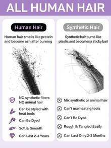 OQ Hair M-Cap 蓬松卷曲预剪9x6透明蕾丝漂白发结免胶假发，200%密度，18-28英寸真人发，细小发结，预拔发际线，无需胶水，自然色，适合新手，外观自然，日常佩戴，办公场合，派对造型，Y2K酷炫风，度假装扮，户外角色扮演，校园，学校假期，派对，节日，情人节礼物，女士之选 - SNatural - 查看 10