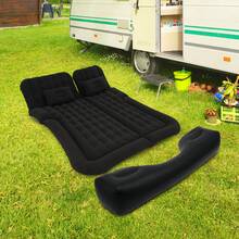 SHIOUCY Black Inflatable Mattress Set, Car SUV Air Bed Inflatable, Car Inflatable Bed Set For Most Small Car/ Medium Car/Suv / Business Car Either. - Black - View 3