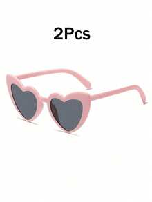 Personalized Glasses, Wedding/Heart-Shaped Glasses, Wedding Glasses, Bridesmaid Gifts, Bachelorette Party, Wedding Party, New Fixed Single-Piece Glasses, Bridesmaid Supplies, Bride Gift Items - Multicolor - View 19