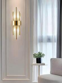 1pc/2pcs Black Crystal Indoor Wall Lamp, Stainless Steel Lamp Body, Semi-Flush Mount, Includes Neutral G9 Light Source, Suitable For Living Room, Bedroom, Bedside, Home Decor, Outdoor Wall Lighting - Multicolor - View 12