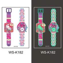 New Luminous Cartoon Children's Watch, Waterproof, Cute For Boys And Girls, Wrist Glow, Fun Stickers, Minimalist Design - Multicolor - View 4