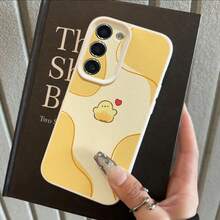 1 ốp lưng điện thoại TPU mềm mại hình gà con màu vàng dễ thương, chống sốc, bao phủ toàn diện, tương thích với các dòng /Redmi, phiên bản quốc tế, không phải phiên bản nội địa. - trắng - Xem 3