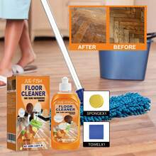 JUE FISH New Multi Function Floor Cleaner Gentle Formula For Tile Wooden Furniture, Powerful Remove Stubborn Stains,Fast-Drying Formula, Deep-Clean Shiny Multi-Purpose Degreaser Polish For Home Use - New Multi Function Floor Cleaner - View 1