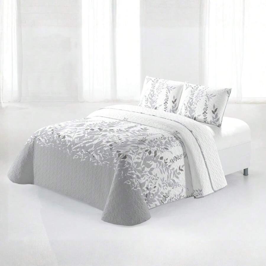 Quilt Sets - Hojas Gris - View 1