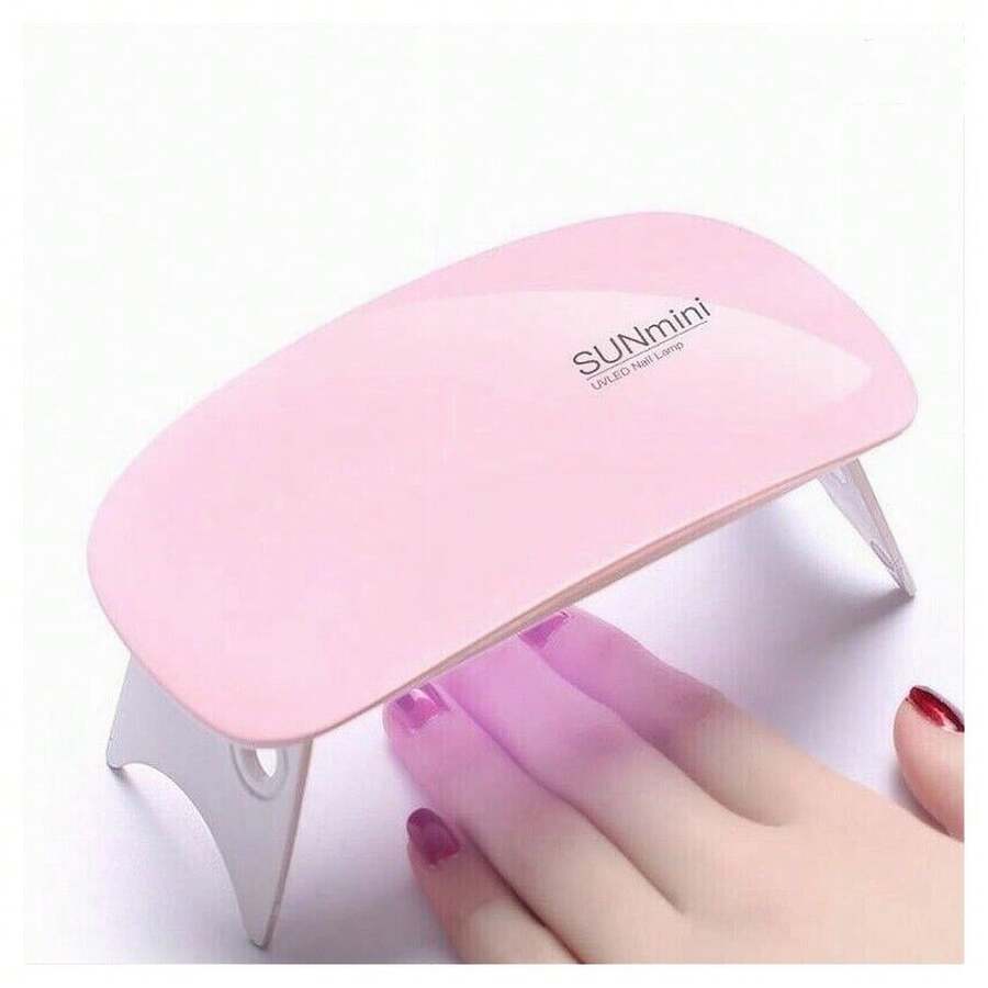 OISE ART STORE Mini Lampada Uv Led Fornetto Ricostruzione Unghie Per Gel Unghie Mini Portatile - - Multicolore - Visualizzare 1
