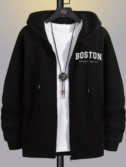 Hombre005 Sudadera con Capucha y Cremallera Minimalista Casual para Hombre y Mujer, Chaqueta Abierta Holgada Ligera Primavera-Otoño, Prenda Versátil para Trabajo y Deportes (Delgado para primavera y otoño, talla más grande!)(Delgado para primavera y otoño, elige una talla más grande.)