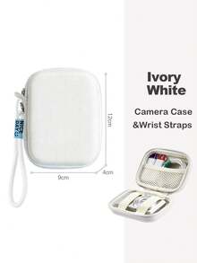 Mini CCD Camera Case, With Mesh Pocket, Digital Camera Case, Camera Bag, Travel, Portable, Lightweight, Durable, Stylish, For Home, For Outdoor - Multicolor - View 16