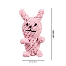 Animal Shaped Dog Dental Chew Toy, Rope Toy, Suitable For Small And Medium Dogs, Durable And Chew-Resistant, Helps Clean Teeth, Training, Interaction, And As A Puppy Chew Toy For Outdoor Use - Multicolor - View 10