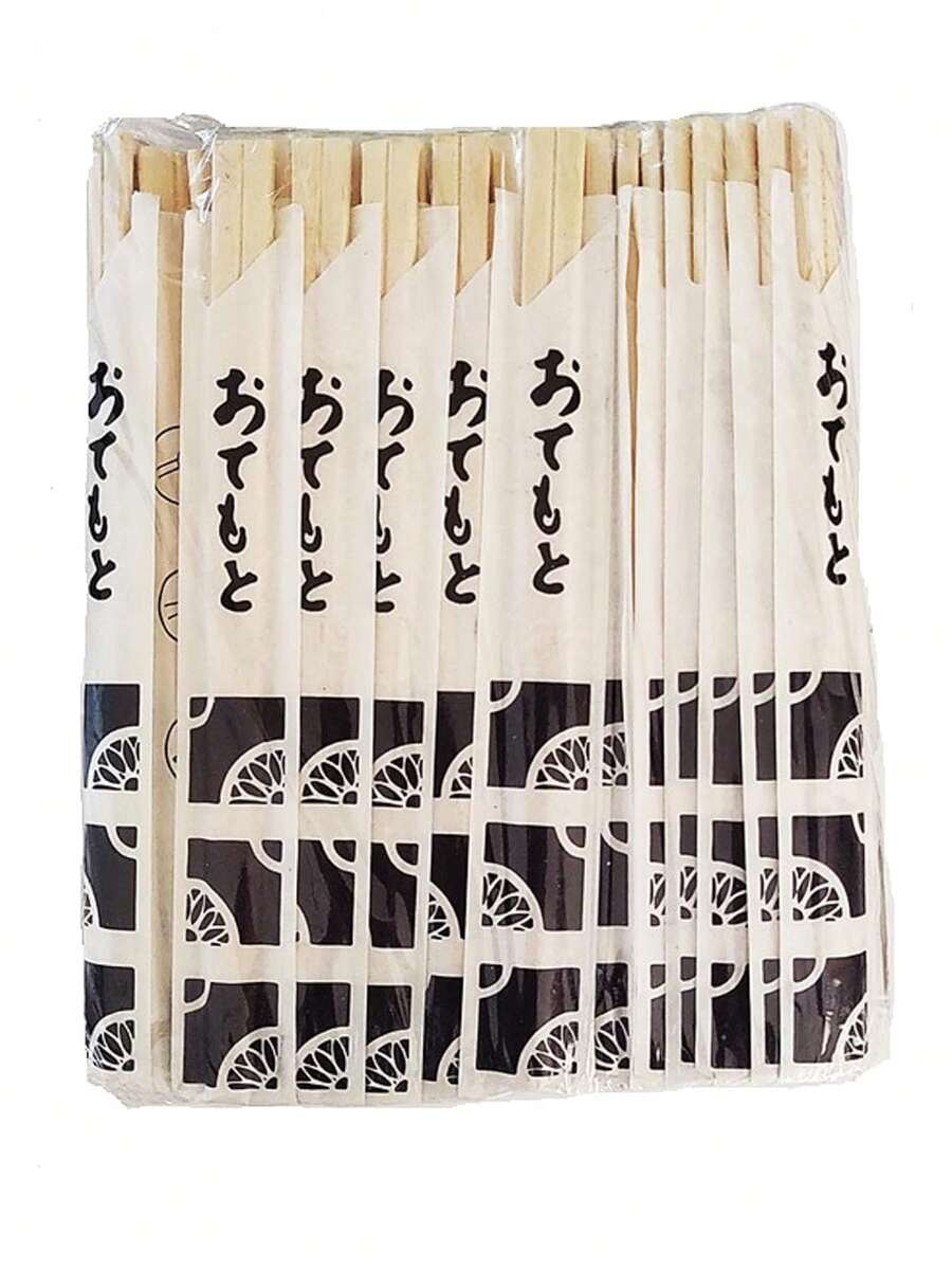 Palillos chinos biodegradables, 100 piezas, 20 cm, Higiénicos, Ideal para sushi y reuniones,41042126 - Multicolor - Ver 1