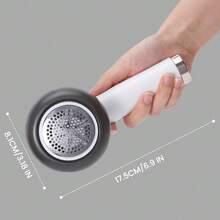 Rechargeable Fabric Shaver With LED Display - 800mAh Lithium Battery Powered Electric Fleece Remover For Clothing, Bedding, Pet Supplies - Portable Hairball Trimmer Without Damaging Fabrics - Home And Furniture Fleece Removal Tool Set - Phiên bản nâng cấp A - Xem 3