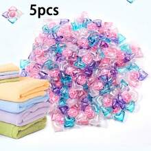 100/30/5粒装全新五合一洗衣凝珠，去污、消毒、除螨、持久留香 - 液體 - 查看 10