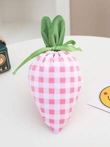 Carrot Shaped Gift Bag, Drawstring Velvet Pouch, Party Favor Bag, Easter Gift Bag - Multicolor - View 10